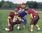 football practice forearm pads